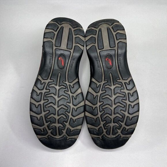 Red Wing Women's Size 7 Brown Leahter Slip On Aluminum Safety‎ Toe Work Shoes - Picture 11 of 14